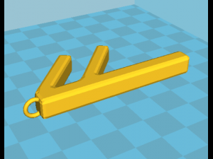 rune pendant Modèles 3D en vedette