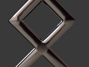 rune kolye 3D Baskı Modeli