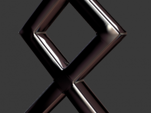rune pendant 3D Baskı Modeli