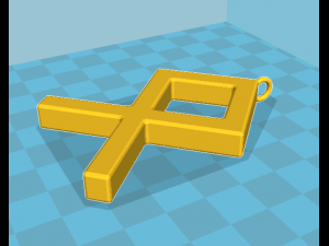 rune pendant 3D Baskı Modeli