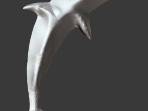 dolphin 3D Print Model