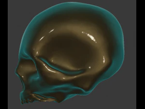 skull 3D Print Model