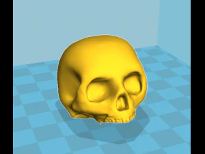 skull 3D Print Model