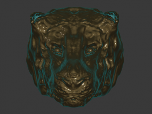 lion 3D Print Model