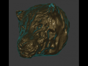 lion 3Dプリントモデル
