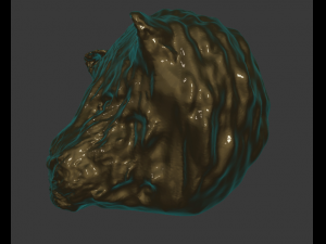 lion 3Dプリントモデル