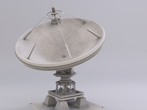 satellite dish 3D 模型
