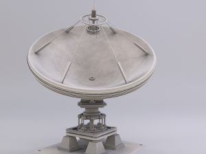 satellite dish 3D 模型