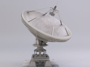satellite dish 3D 模型