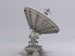 satellite dish 3D 模型