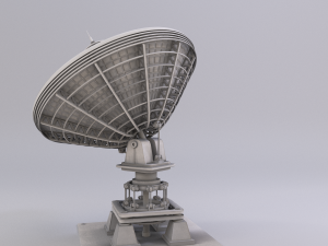satellite dish 3D 模型