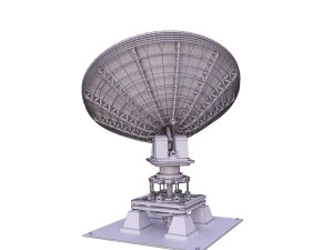 उपग्रह डिश 3D मॉडल