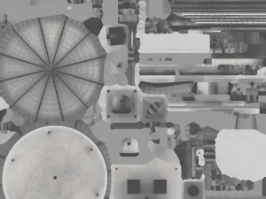 उपग्रह डिश 3D मॉडल