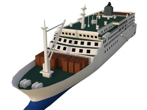 ferry 3D Model
