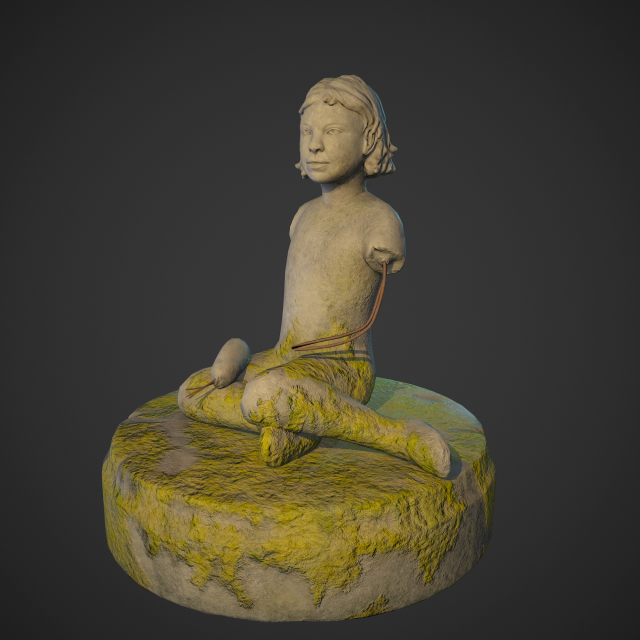 soviet sculpture 3D Model .c4d .max .obj .3ds .fbx .stl .blend 