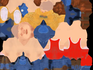 travailleur de dessin anim&eacute; Modèle 3D