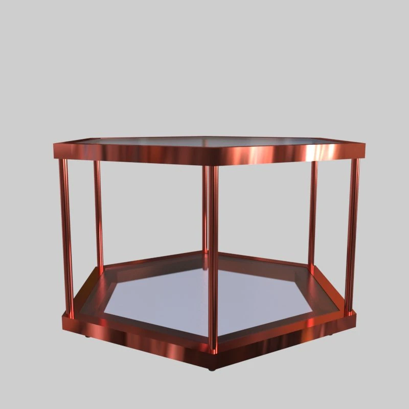 glass table 03 3D Model .c4d .max .obj .3ds .fbx .stl .blend 