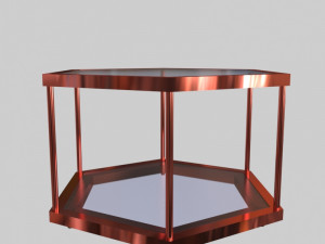 glass table 03 3D-Modell