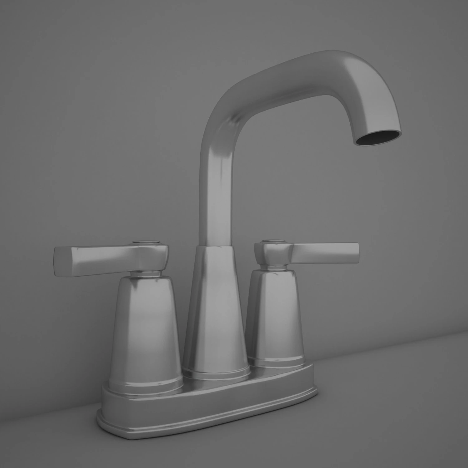 water mixer 02 3D Model .c4d .max .obj .3ds .fbx .stl .blend