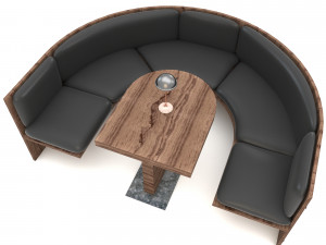 cafe chair 3D-Modell
