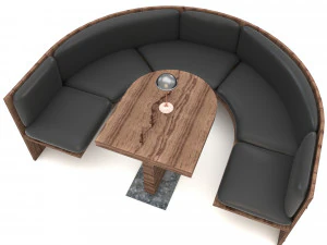 cafe chair 3D Model