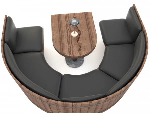 cafe chair 3D Model