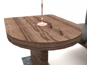 cafe chair 3D Model
