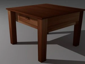 mały stolik Model 3D
