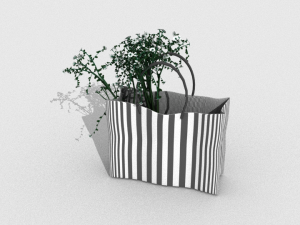 gifts handbag 3D Model