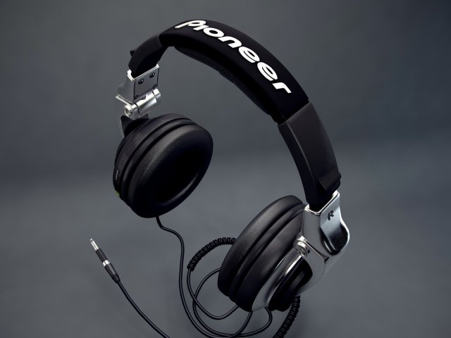pioneer hdj 2000 dj headphones 3D in 3DExport