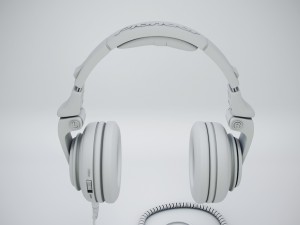 pioneer hdj-2000 dj headphones Model 3D
