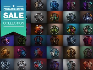 40 hdri studio lights CG Texturen