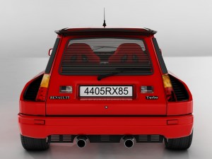 renault 5 turbo Model 3D