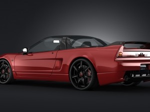 acura nsx-r Modèle 3D