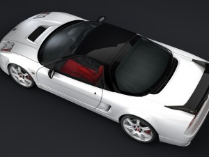 acura nsx-r Modèle 3D