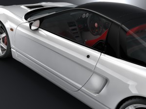 acura nsx-r Modèle 3D