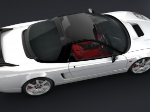 acura nsx-r Modèle 3D