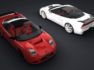 acura nsx-r Modèle 3D