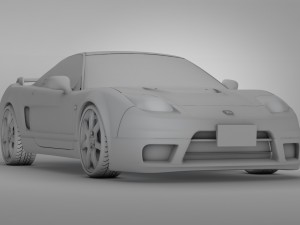 acura nsx-r Modèle 3D