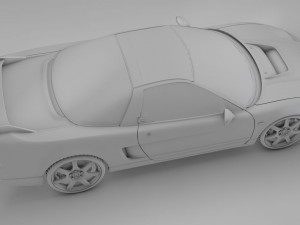 acura nsx-r Modèle 3D