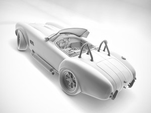ac cobra 427 1965 Modèle 3D