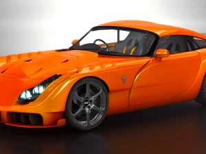 tvr sagaris 2005 模型 3D 模型