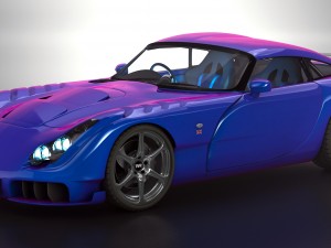 tvr sagaris 2005 model Modèle 3D