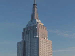 empire state building new york 3D Model