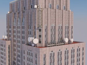 empire state building new york 3D Model