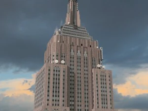 empire state building new york 3D Model