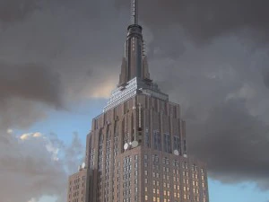 empire state building new york 3D Model