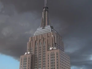 empire state building new york 3D Model