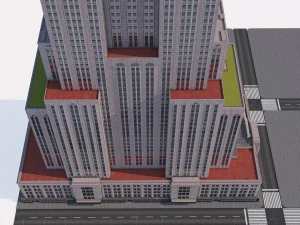 empire state building new york 3D Model