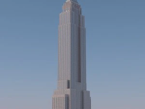 empire state building new york 3D Model